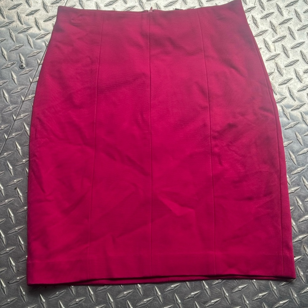 Ann Taylor Fuchsia Pencil Skirt